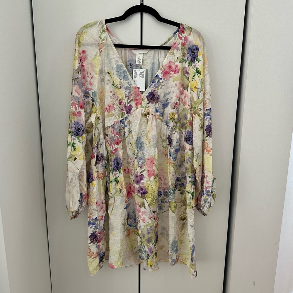 H&M Floral Dress NWT